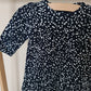 Donkerblauw jurkje 50 Z9