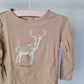 Longsleeve met rendier 86 Besties