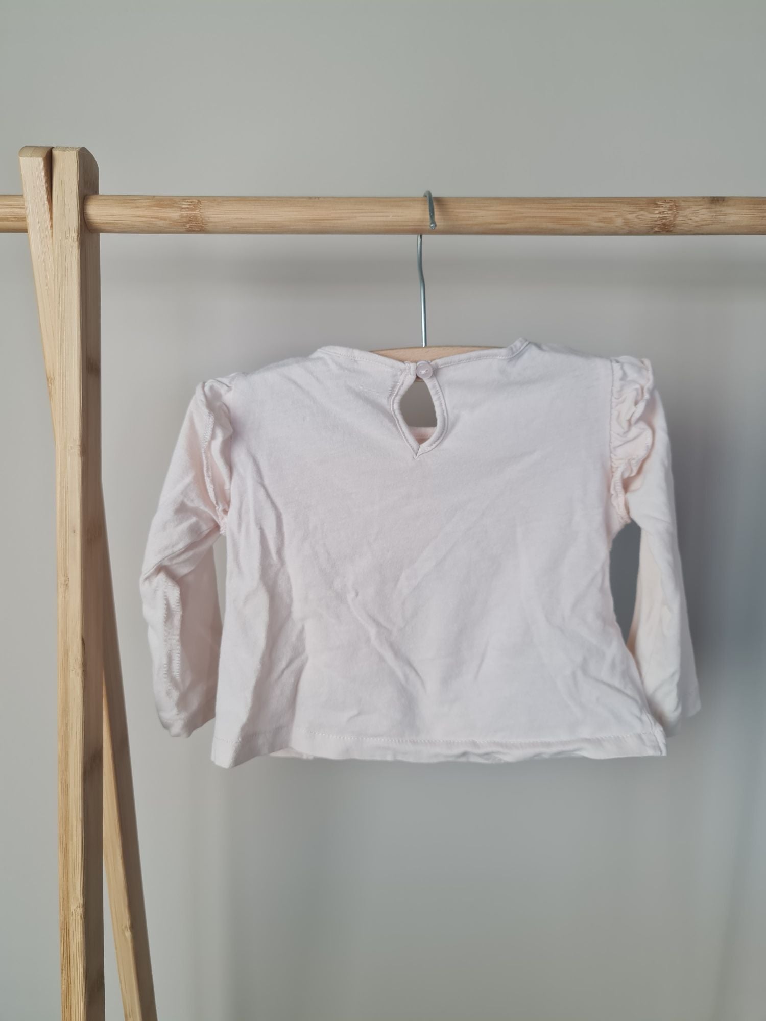Longsleeve met strikje 68 Zara