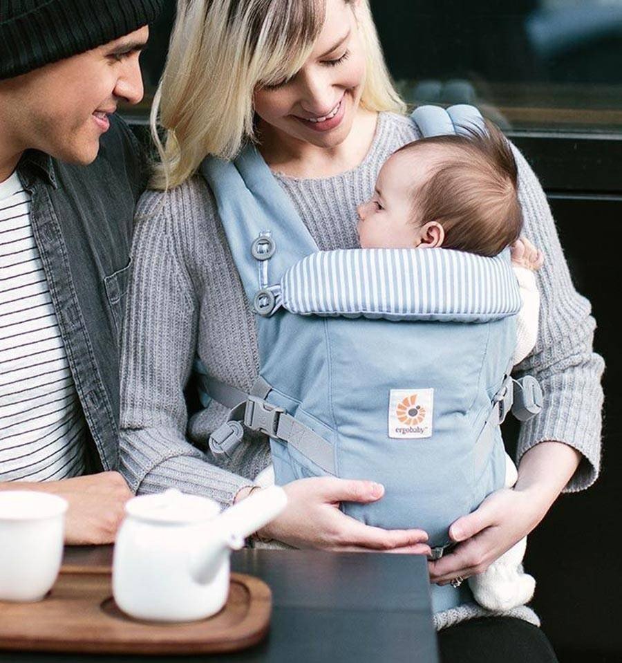 Adapt draagzak Azure Blue 3,2 - 20kg Ergobaby