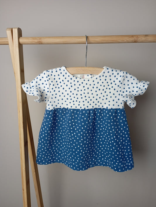 Jurk met bollen 68 Zara