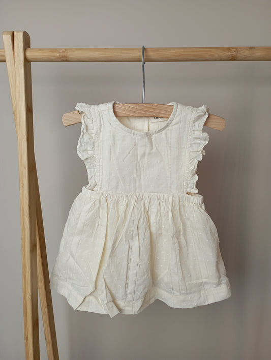 Jurkje met open mouwen 62 Lil' Atelier