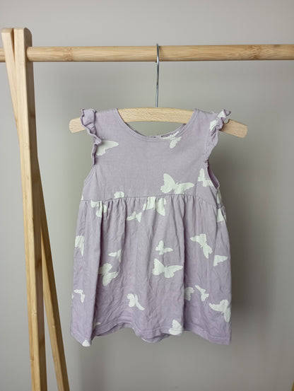Jurk met vlinders 68 H&M