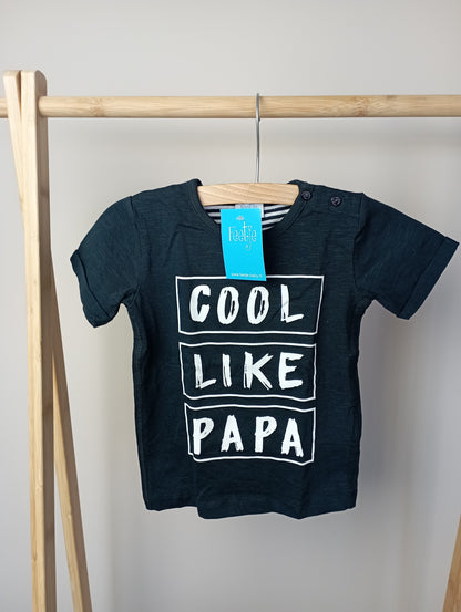 T-shirt "Cool like papa" 80