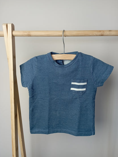 T-shirt met zakje 80