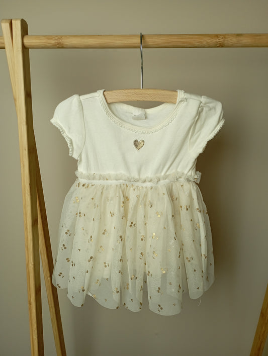 Jurkje met kersen 68 H&M